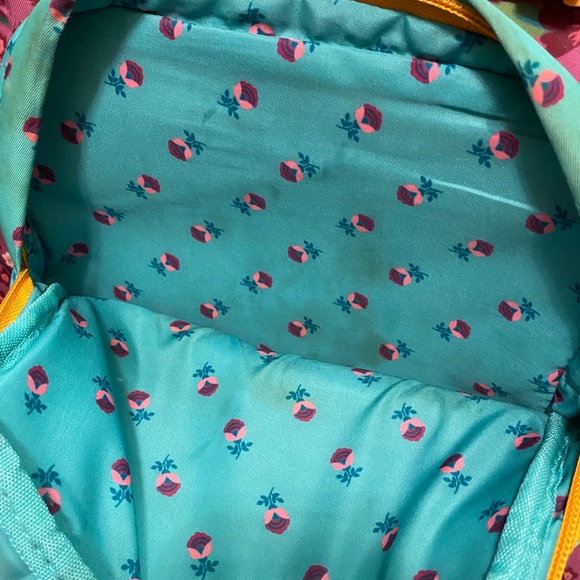 MATILDA JANE Pack Up Backpack Purple Floral School Travel Kids Girls Zip Pockets - Picture 15 of 15